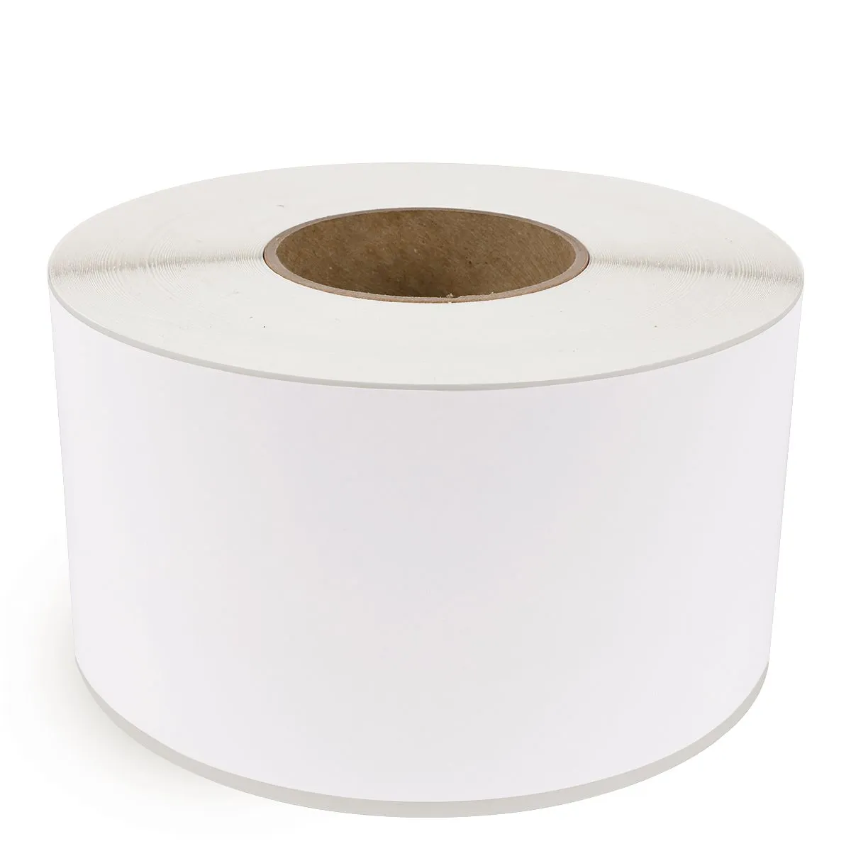 4" x 510' Continuous Feed White - Thermal Transfer Labels - 3" Core