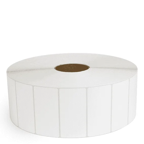 4" x 2" White - Thermal Transfer Labels - 3" Core / 12" Outer Diameter (No Perf)