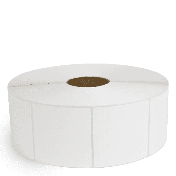 4" x 4" White - Thermal Transfer Labels - 3" Core / 12" Outer Diameter (No Perf)