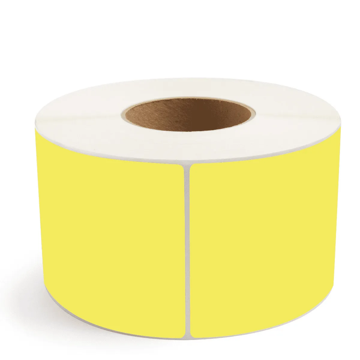 4" x 6" Yellow - Thermal Transfer Labels - 3" Core