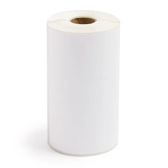 4" x 8" White - Direct Thermal Labels - 0.75" Core