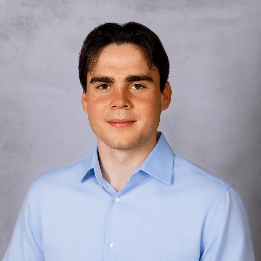 A head shot of Alex Bowker