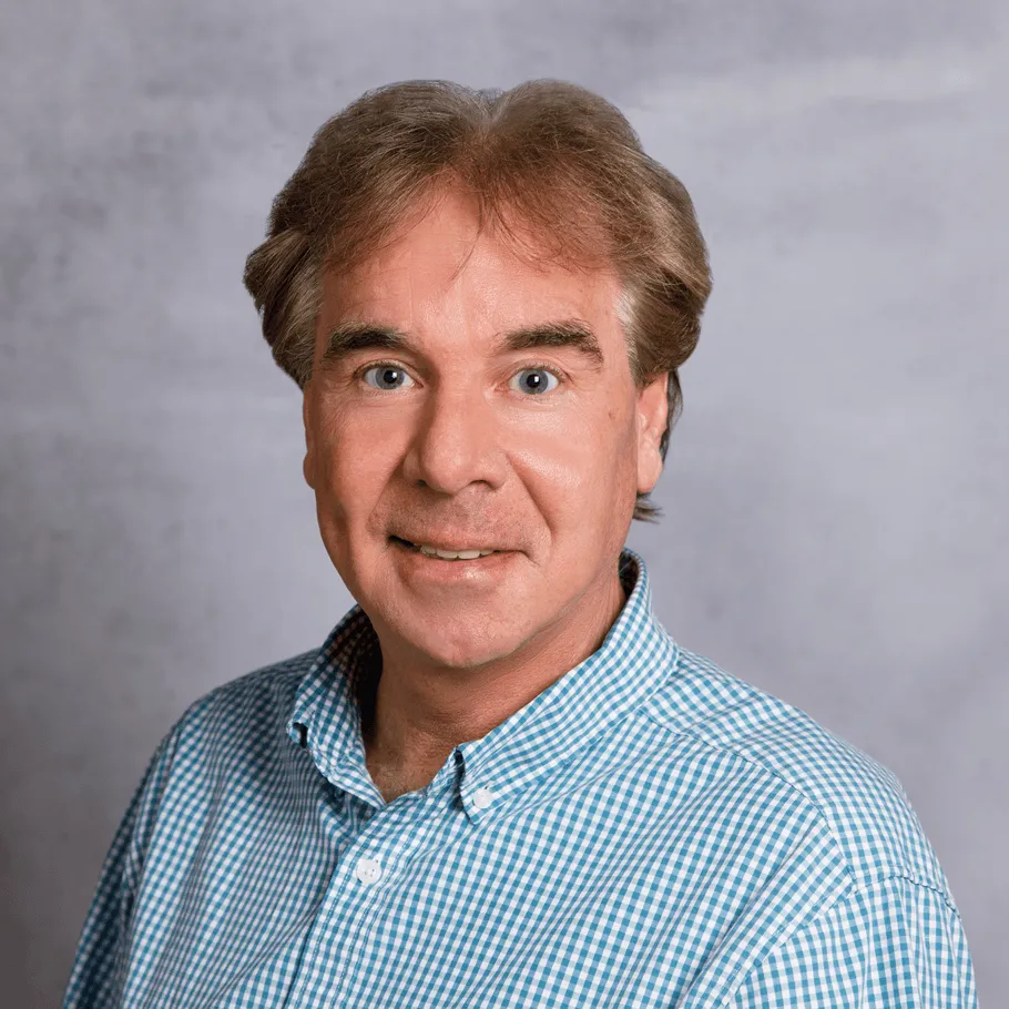 A head shot of Ed Griger