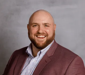 a head shot of Evan Gorbach