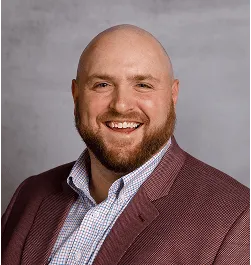 a head shot of Evan Gorbach
