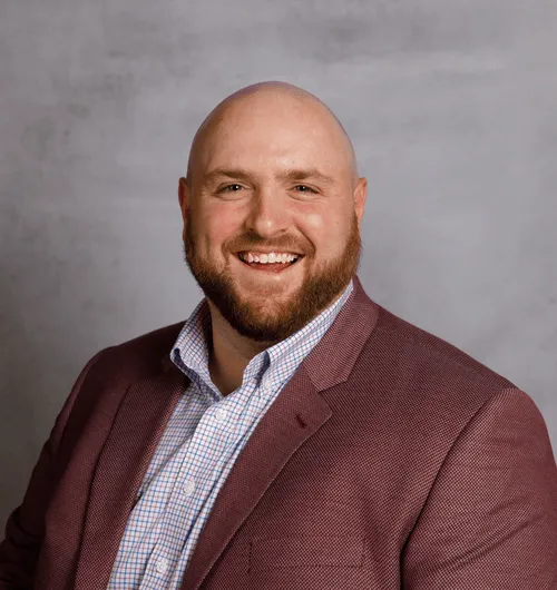a head shot of Evan Gorbach