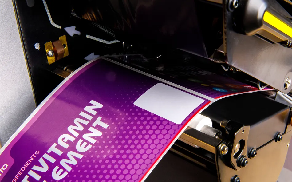 Lamination and over print varnish options for label protection