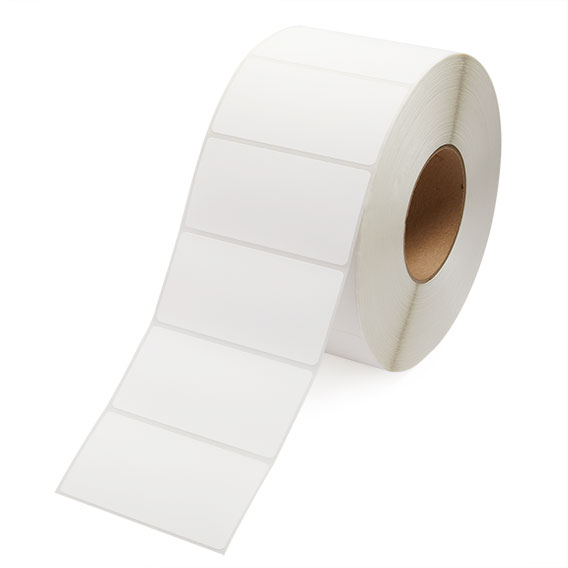 Blank White Self-adhesive Thermal Transfer Labels for Printers 